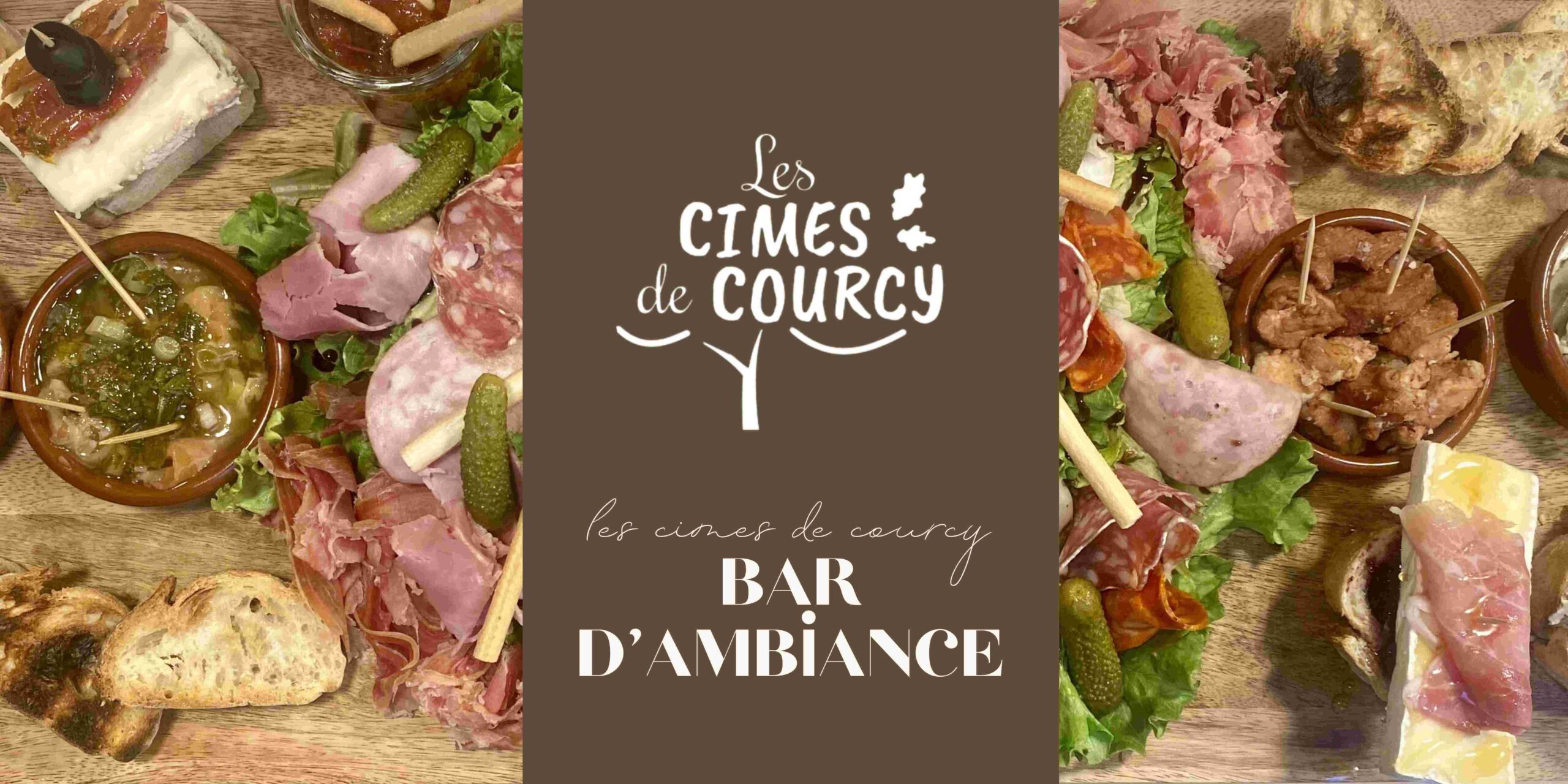 Bannière restaurant et bar des Cimes de Courcy